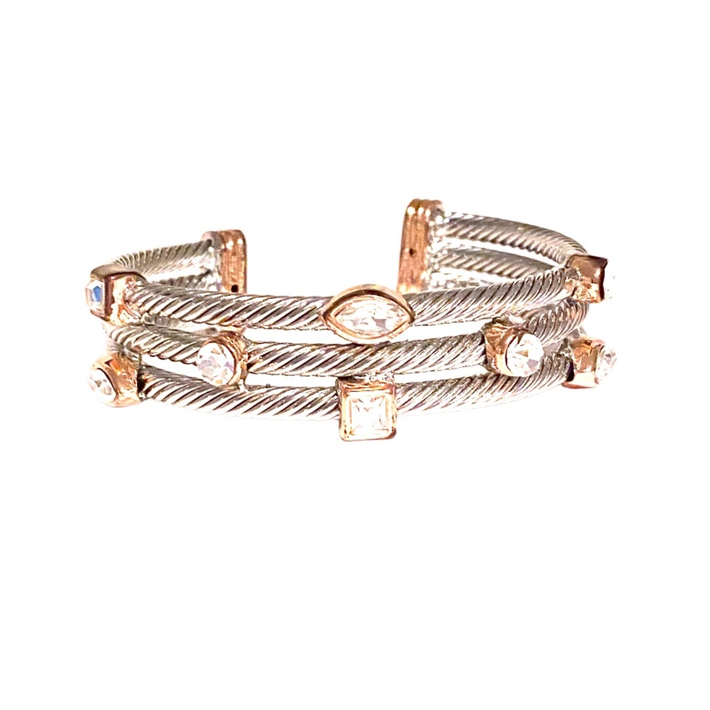 Fashion cable bracelet